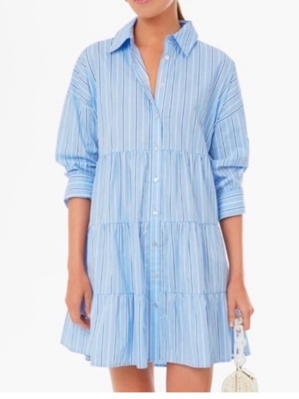Tuckernuck Pomander Place Cara Tiered Shirt Dress
